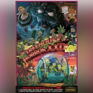 The Simpsons Treehouse of Horror XXIX Poster 27x40